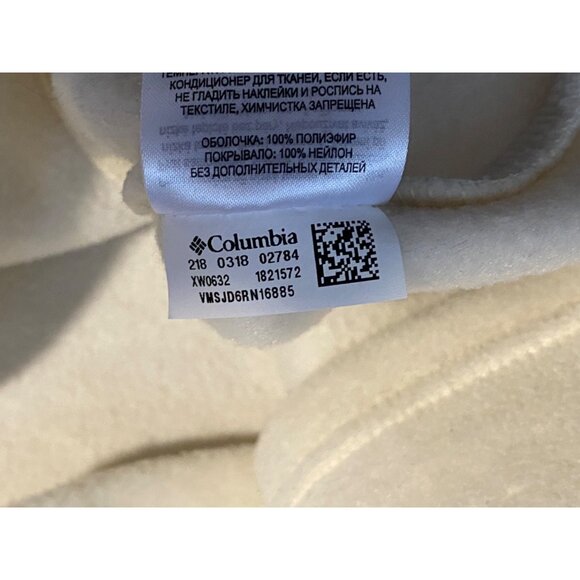 COLUMBIA WOMENS FLEECE PULLOVER SWEATER PLUS SIZE 1X MOCK NECK SNAP BUTTONS GREY - Picture 9 of 10